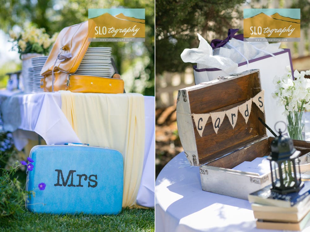 His & Hers Suitcases for the Honeymoon