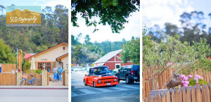 Downtown Cambria | Fences, Bikes & Cars