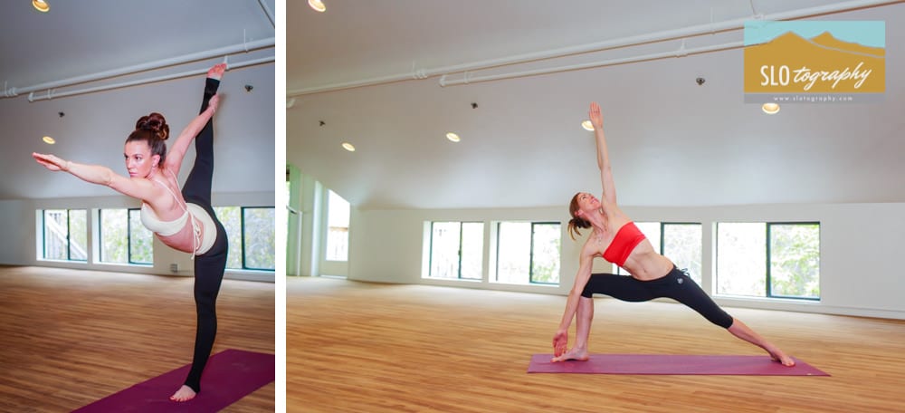 Bow and Triangle Pose
