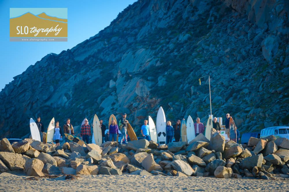 Surfboard Artists and Morro Rock