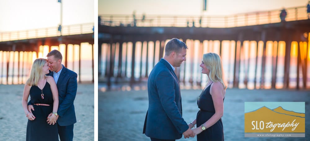 Sunset Engagement in Pismo Beach