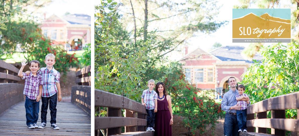 Family Pictures on the Bridge
