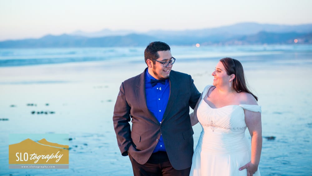 Morro Bay Twilight Newlyweds