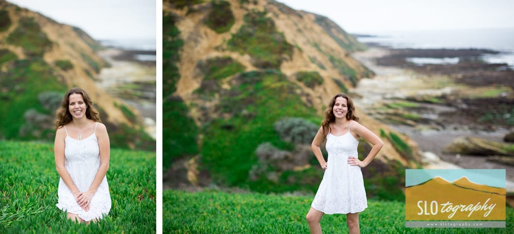 Cal Poly Senior Portraits on the Cliff