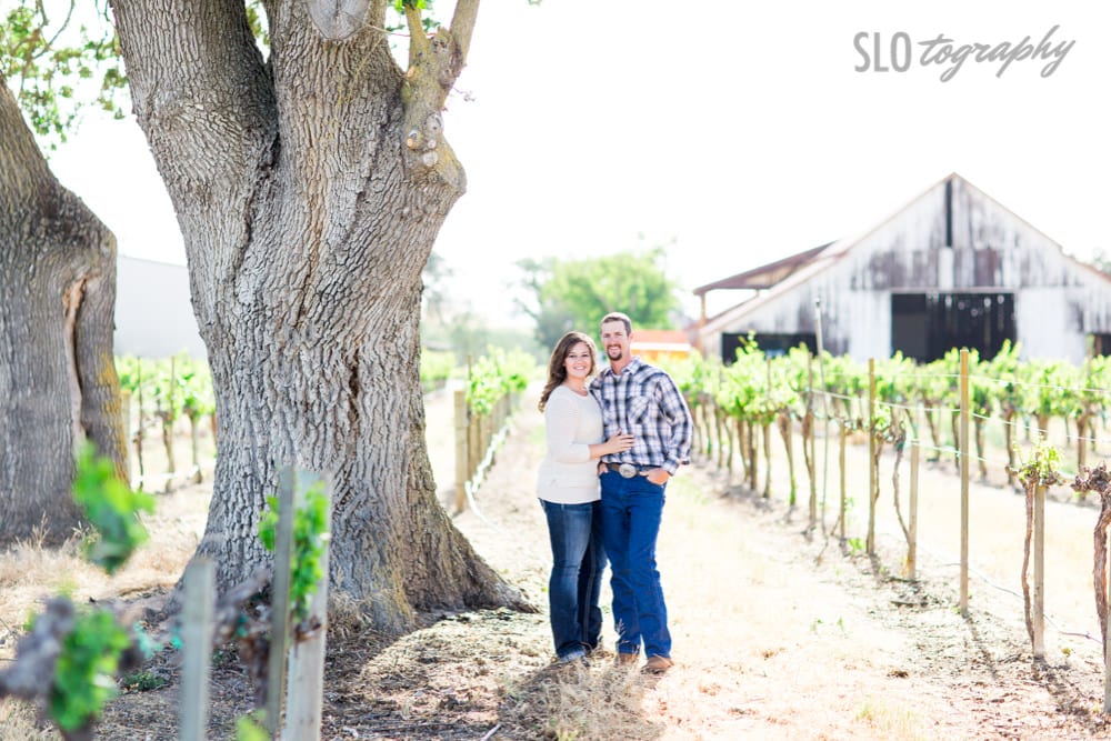 Barn in the Vineyard Engagement