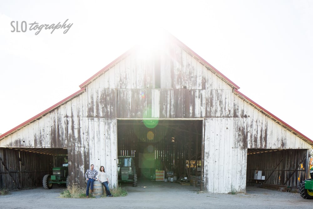 Ethereal Barn Tractor Engagement