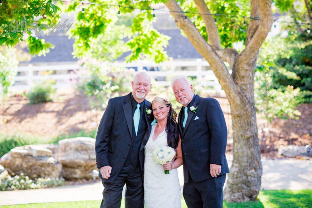Bride with Fathers