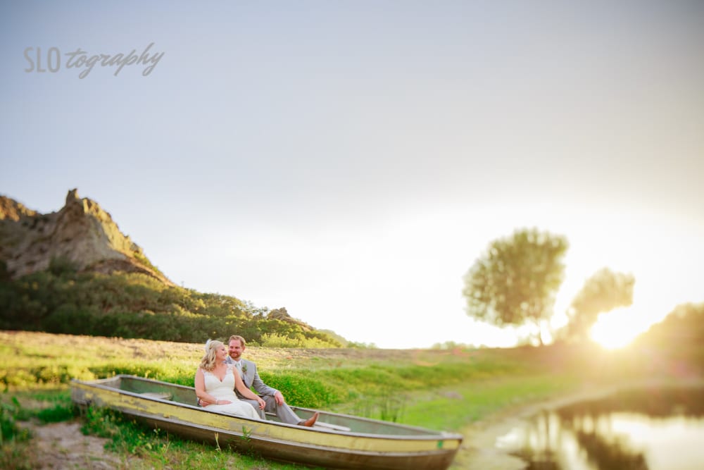 Sunset Boat Ride on Pond