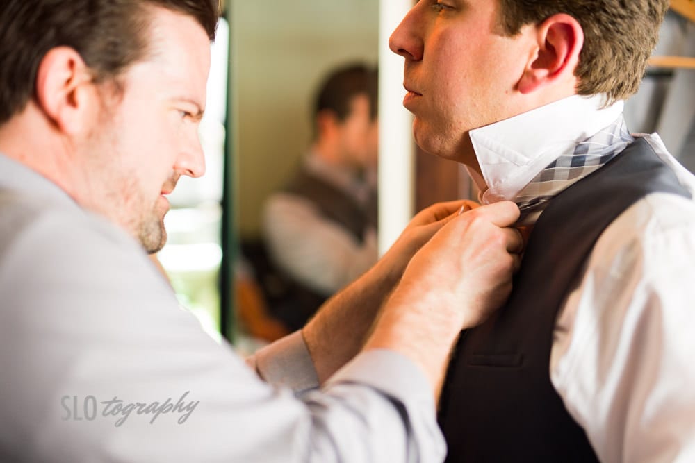 The Groom is Getting Suited