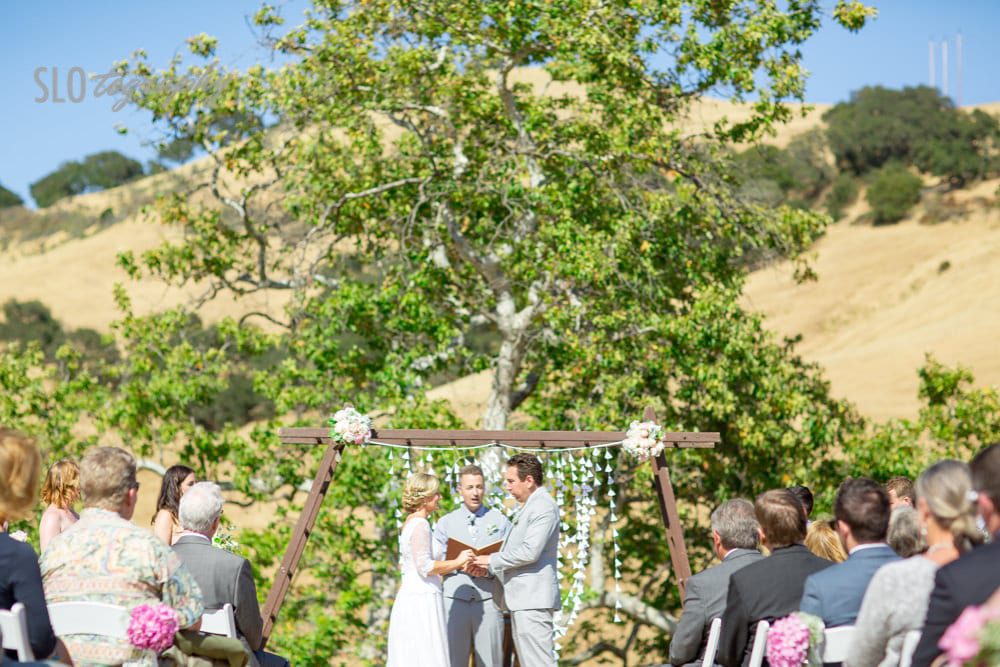 The Wedding Ceremony at La Cuesta Ranch