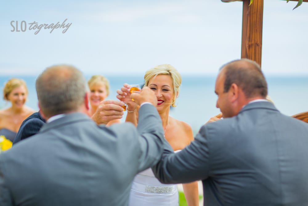 Cheers During Ceremony