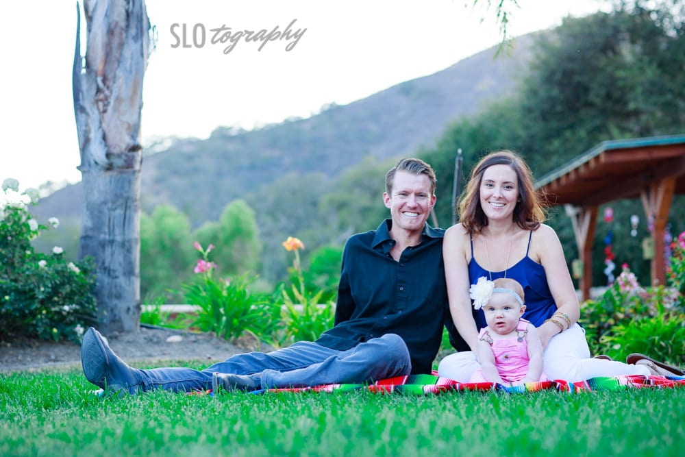 Family in the Valley Portrait