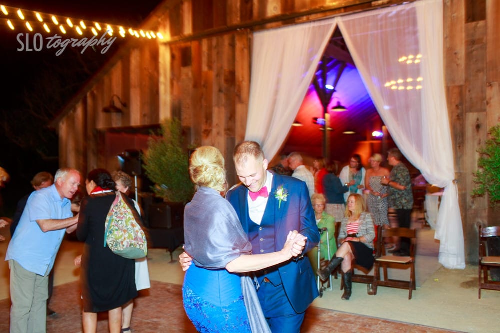 Groom Dances with Mother
