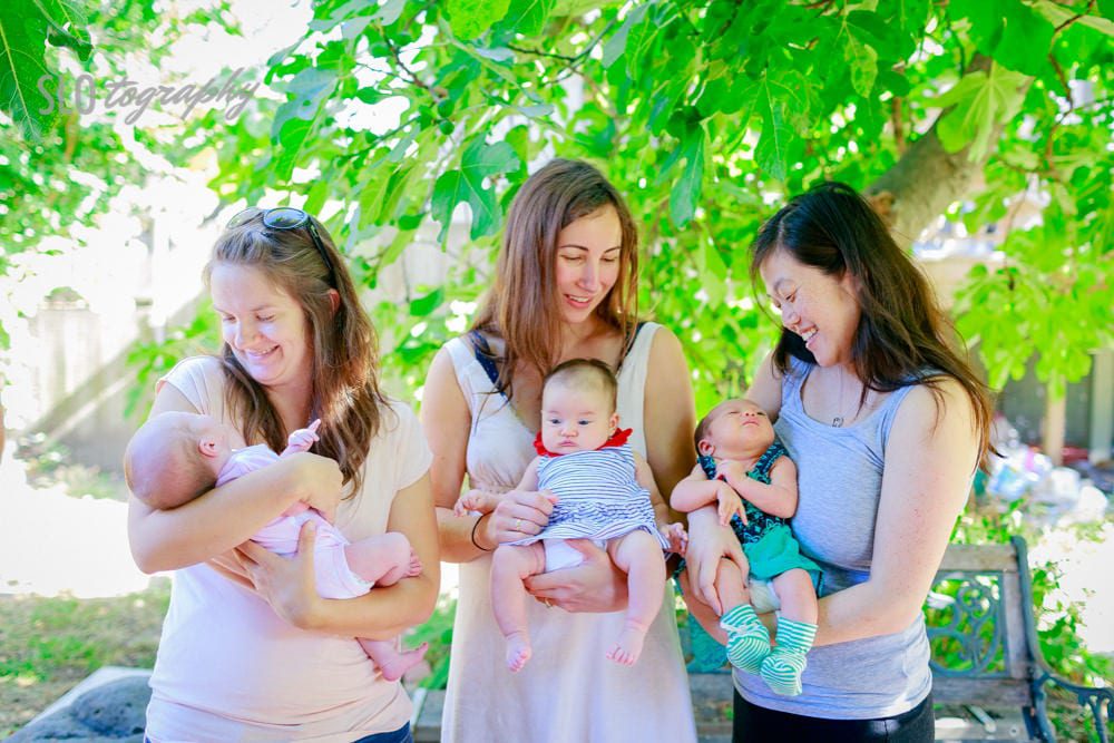 Ladies Holding Babies