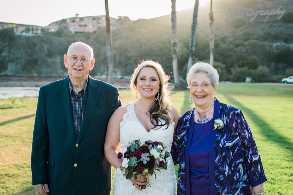 Bride with Grandparents