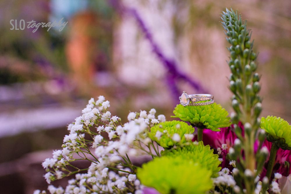 The Rings on Bouquet
