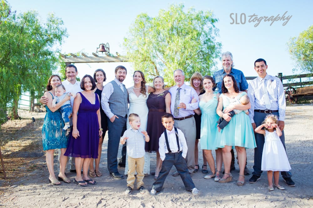 Wedding Party Group Photo