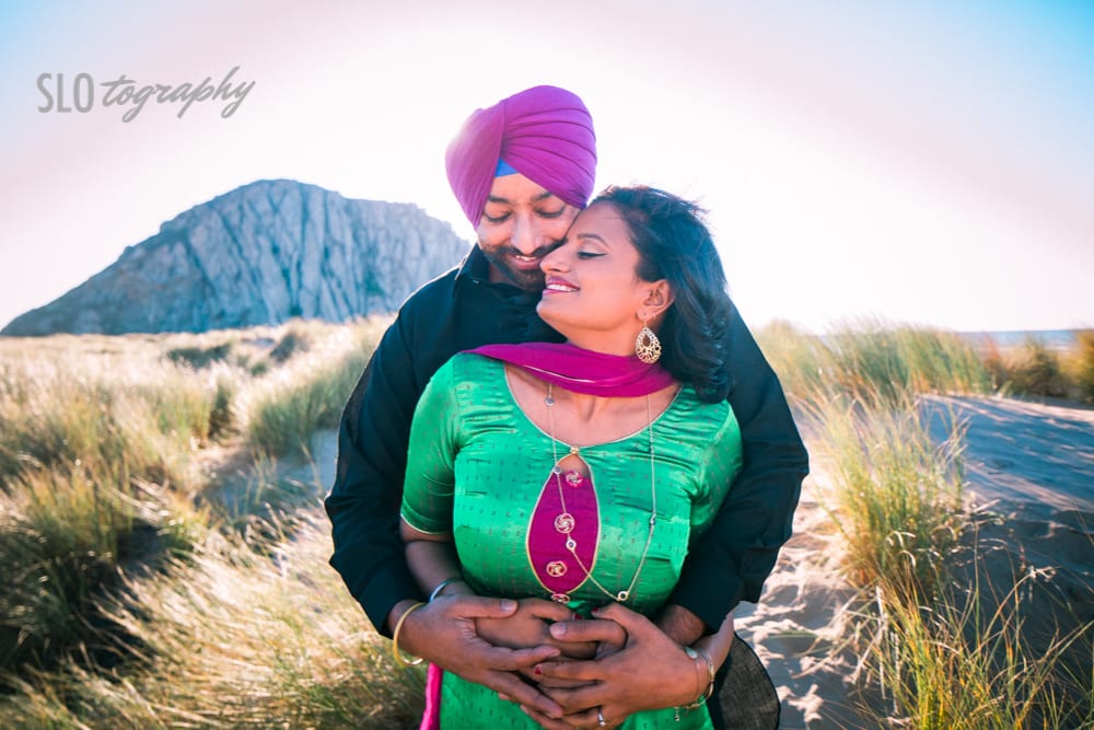 Sweet Indian Couple Engaged