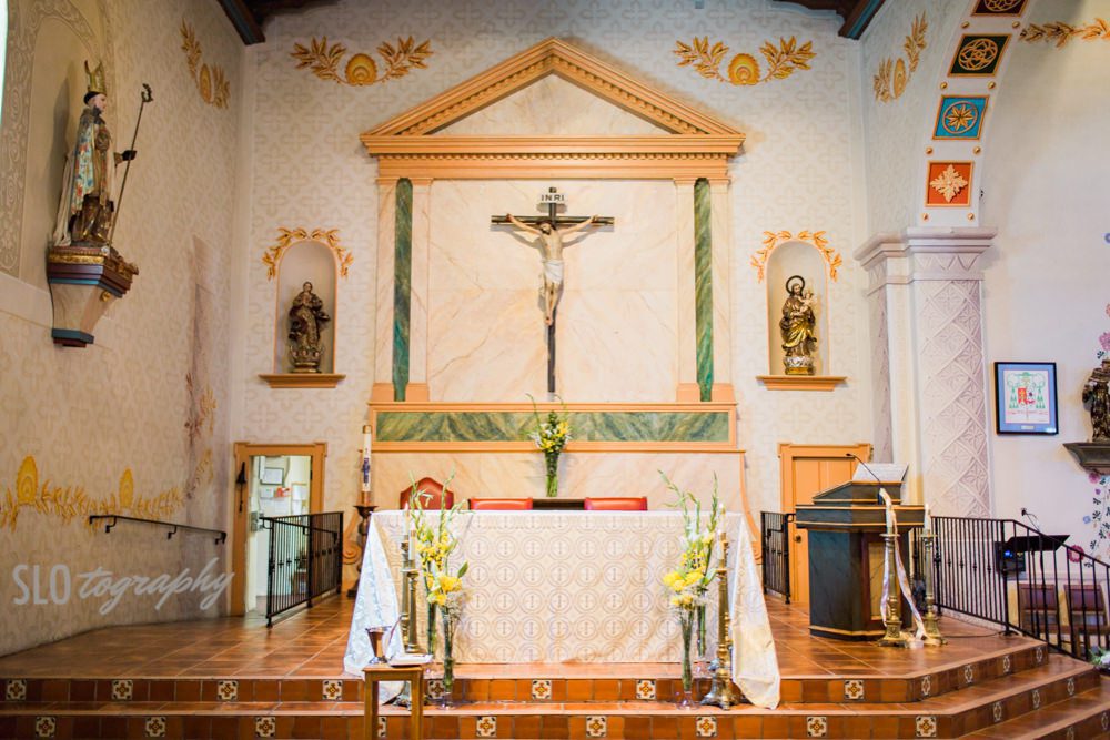 Altar at the Mission