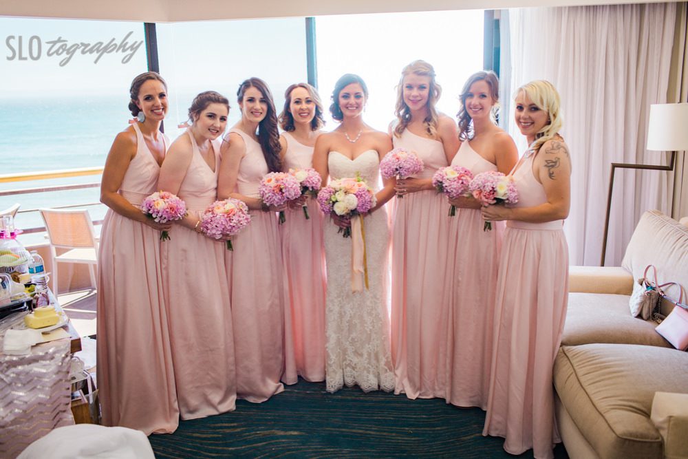 Pink Bridesmaids