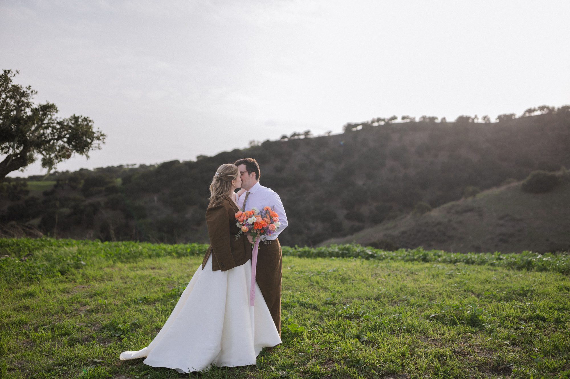Wedding Party at Rancho San Antonio, Rancho San Antonio Wedding, Buellton, Oak Trees