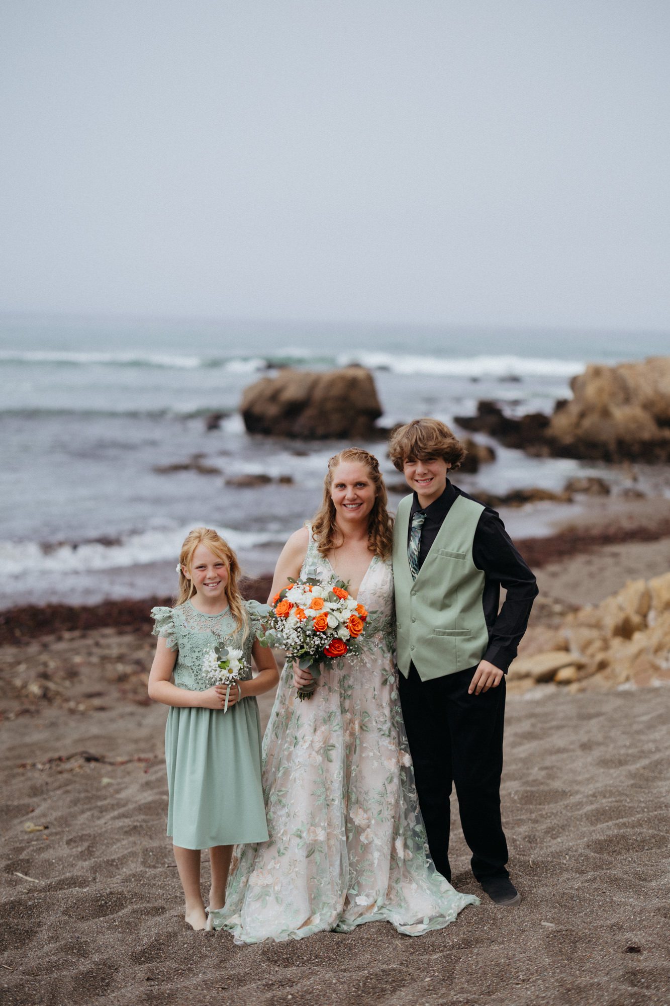 Oceanpoint Ranch Elopement, Cambria, Moonstone Beach