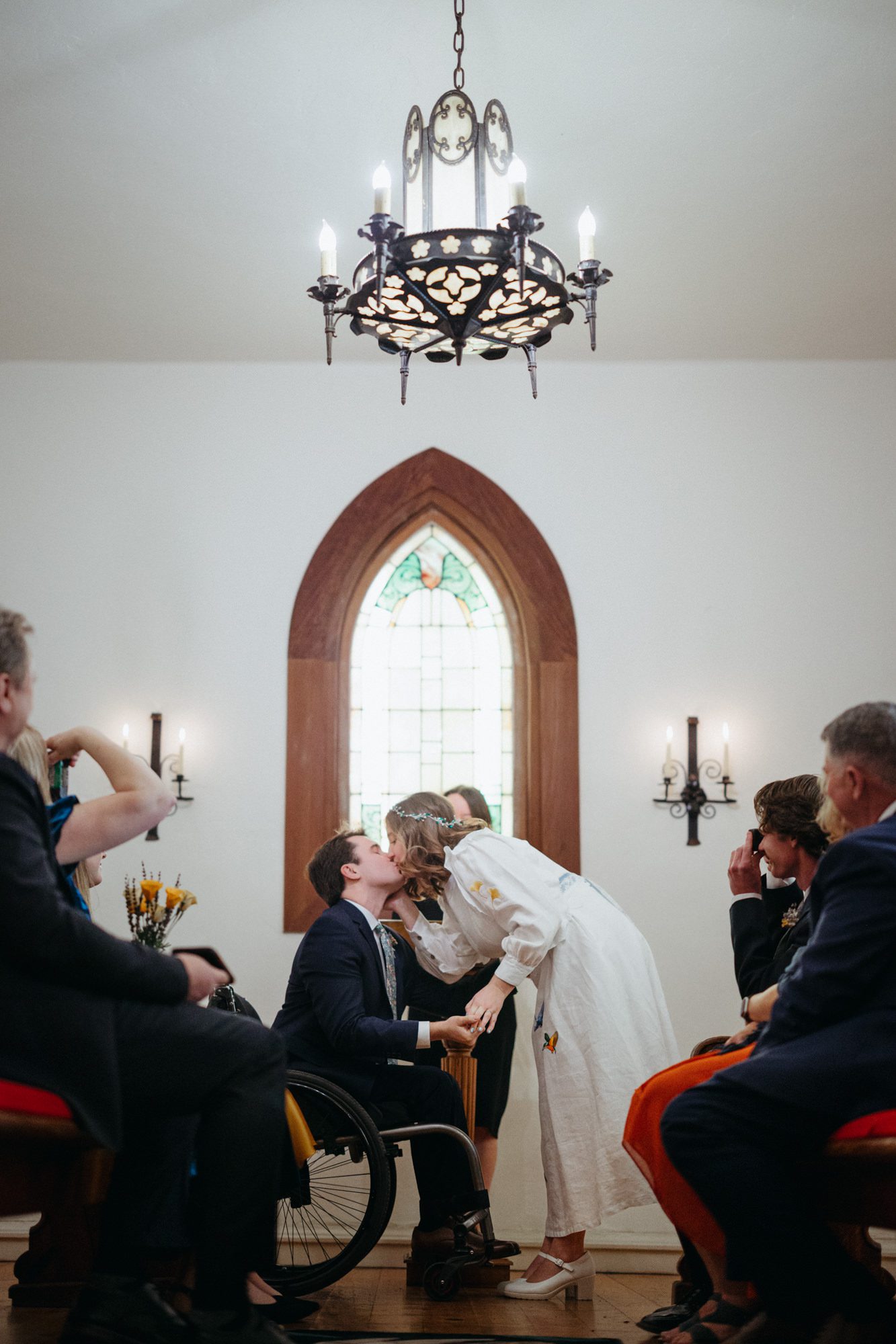 Harmony, Harmony Town Wedding, Harmony Chapel Wedding, Married in Harmony, Cambria Bluffs Newlyweds, Wedding on the Cambria Bluffs