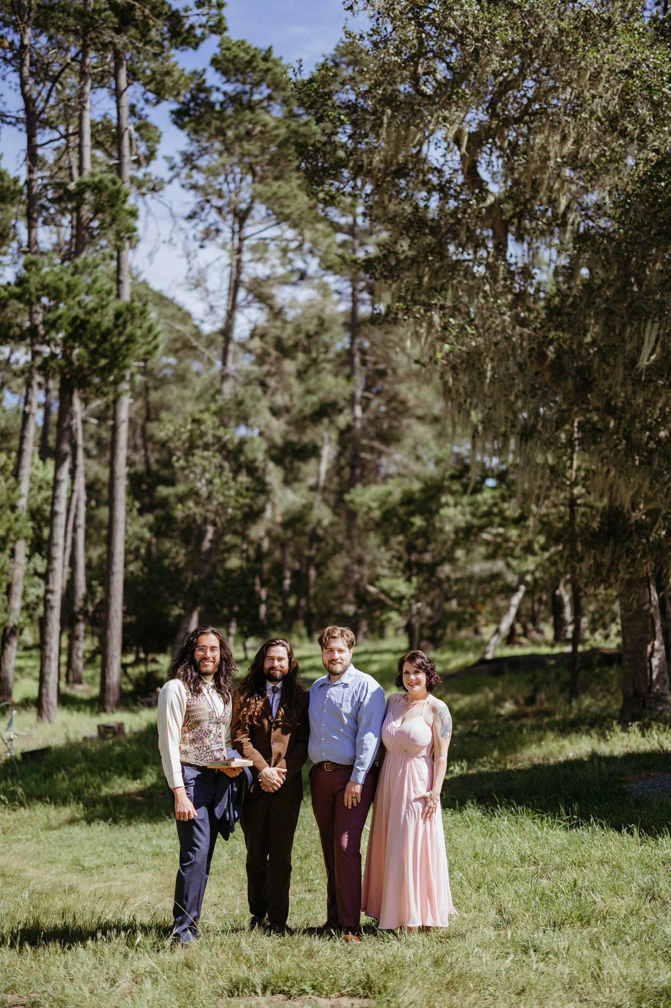 Camp Yeager Wedding, Cambria, CA, Forrest Wedding