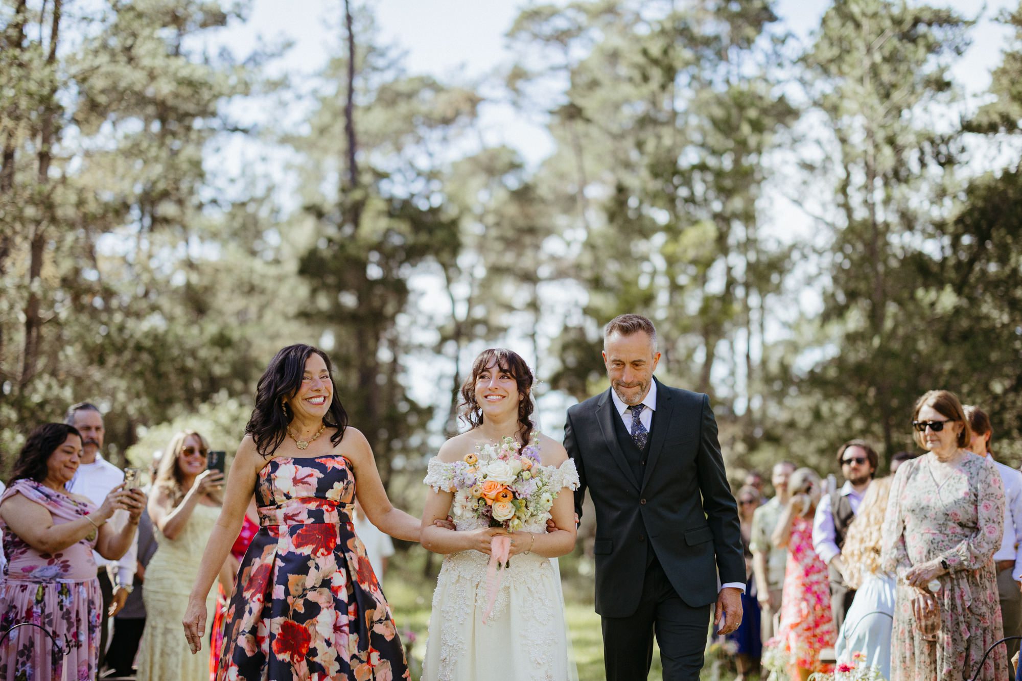 Camp Yeager Wedding, Cambria, CA, Forrest Wedding