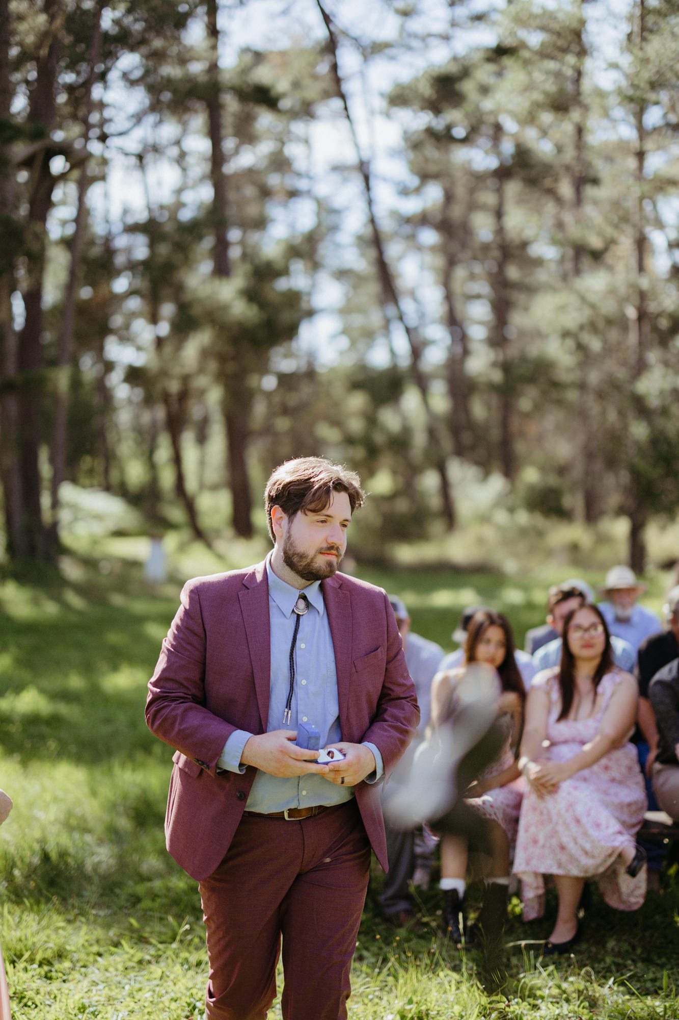 Camp Yeager Wedding, Cambria, CA, Forrest Wedding