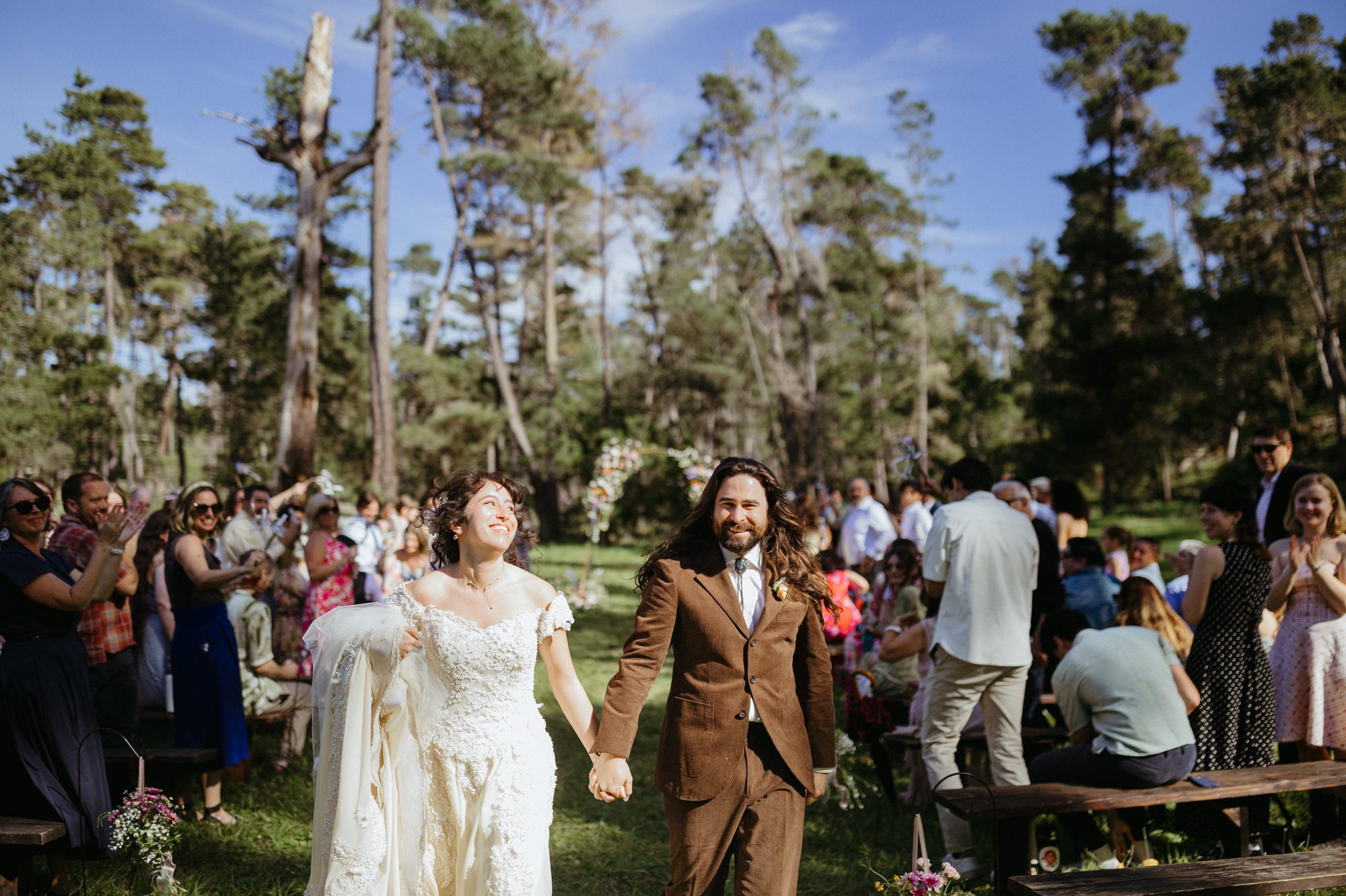 Camp Yeager Wedding, Cambria, CA, Forrest Wedding