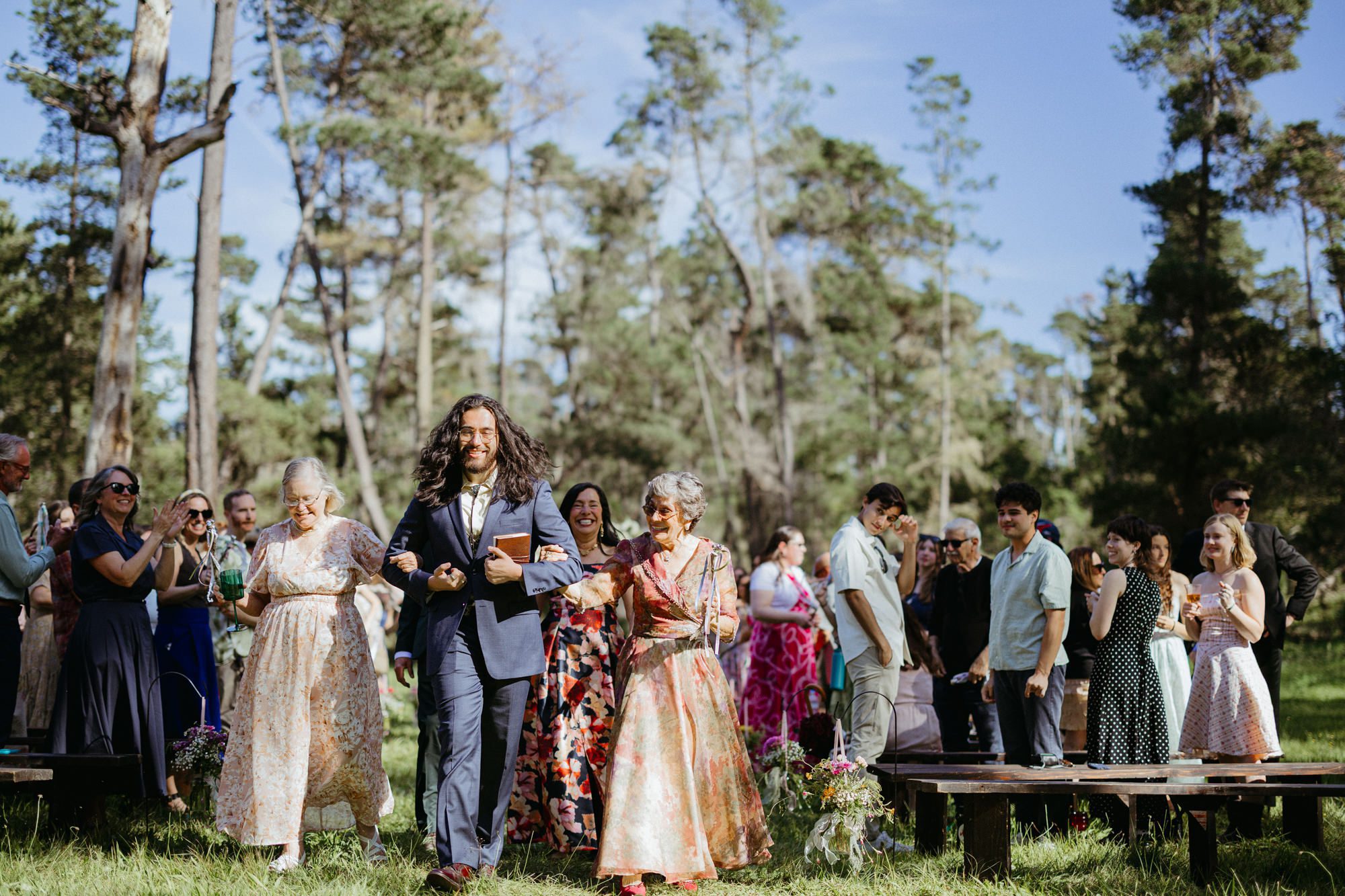Camp Yeager Wedding, Cambria, CA, Forrest Wedding