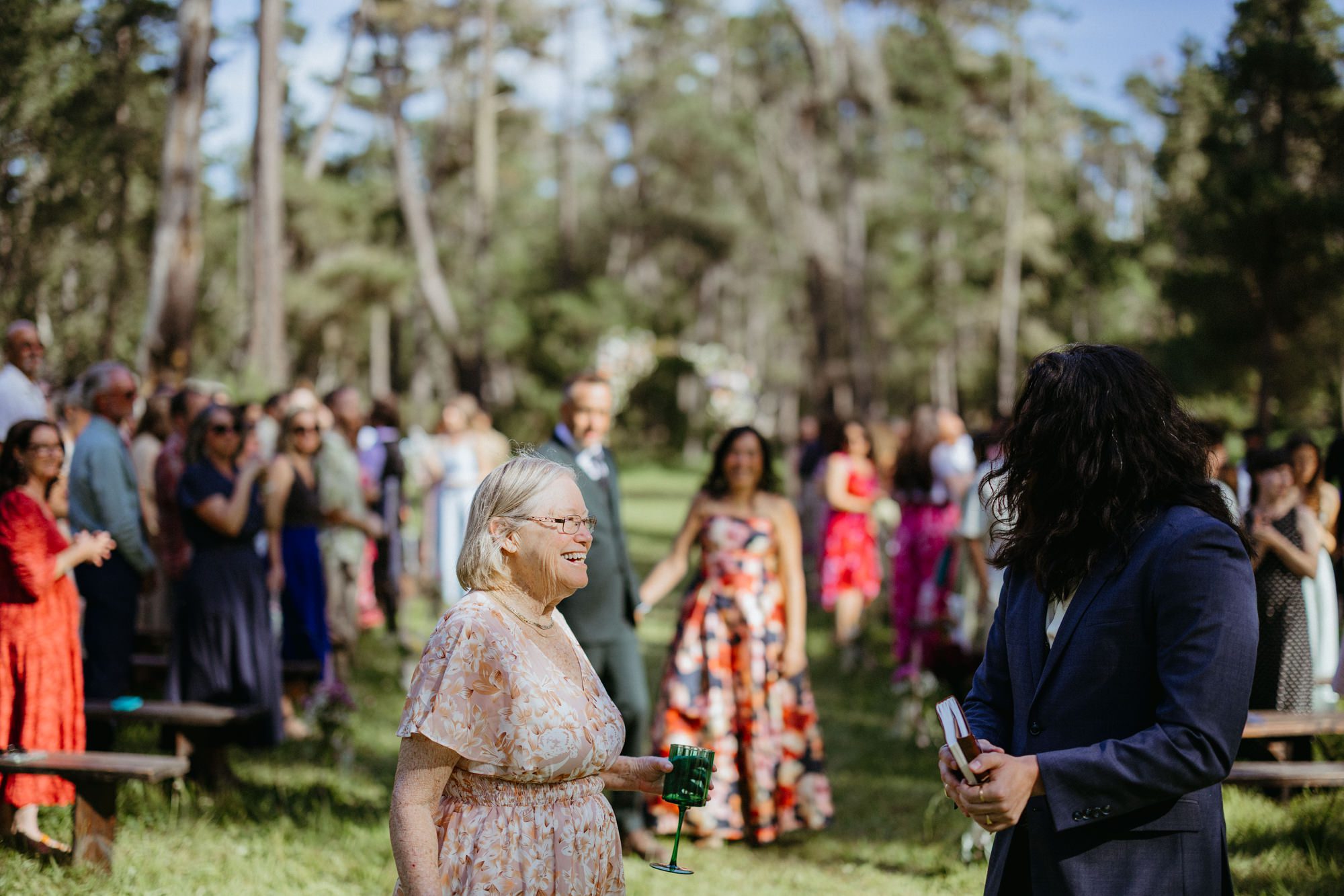 Camp Yeager Wedding, Cambria, CA, Forrest Wedding