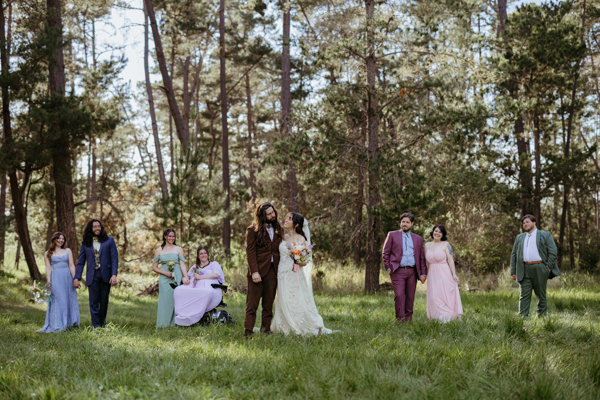 Camp Yeager Wedding, Cambria, CA, Forrest Wedding