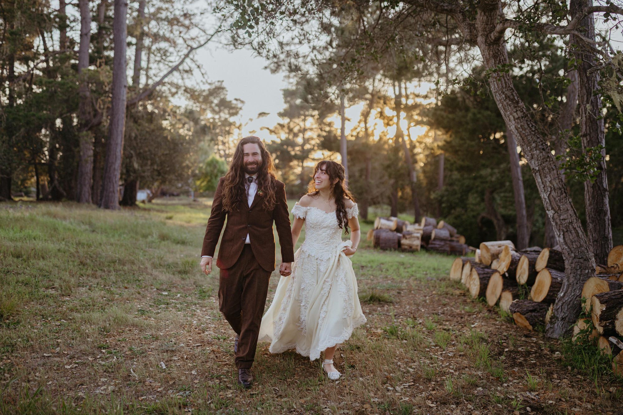 Camp Yeager Wedding, Cambria, CA, Forrest Wedding