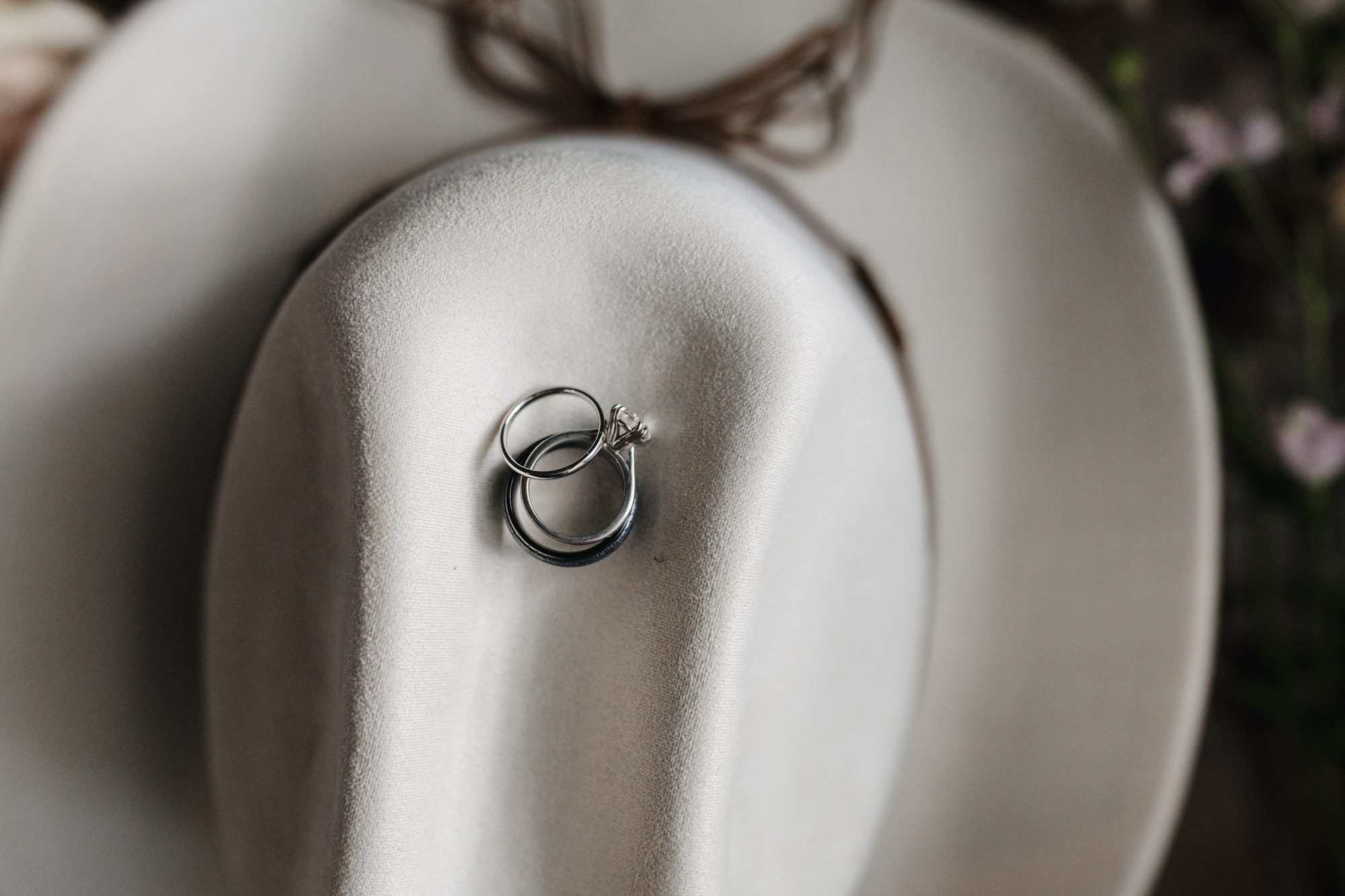 Rainy Cambria Pines Lodge Wedding