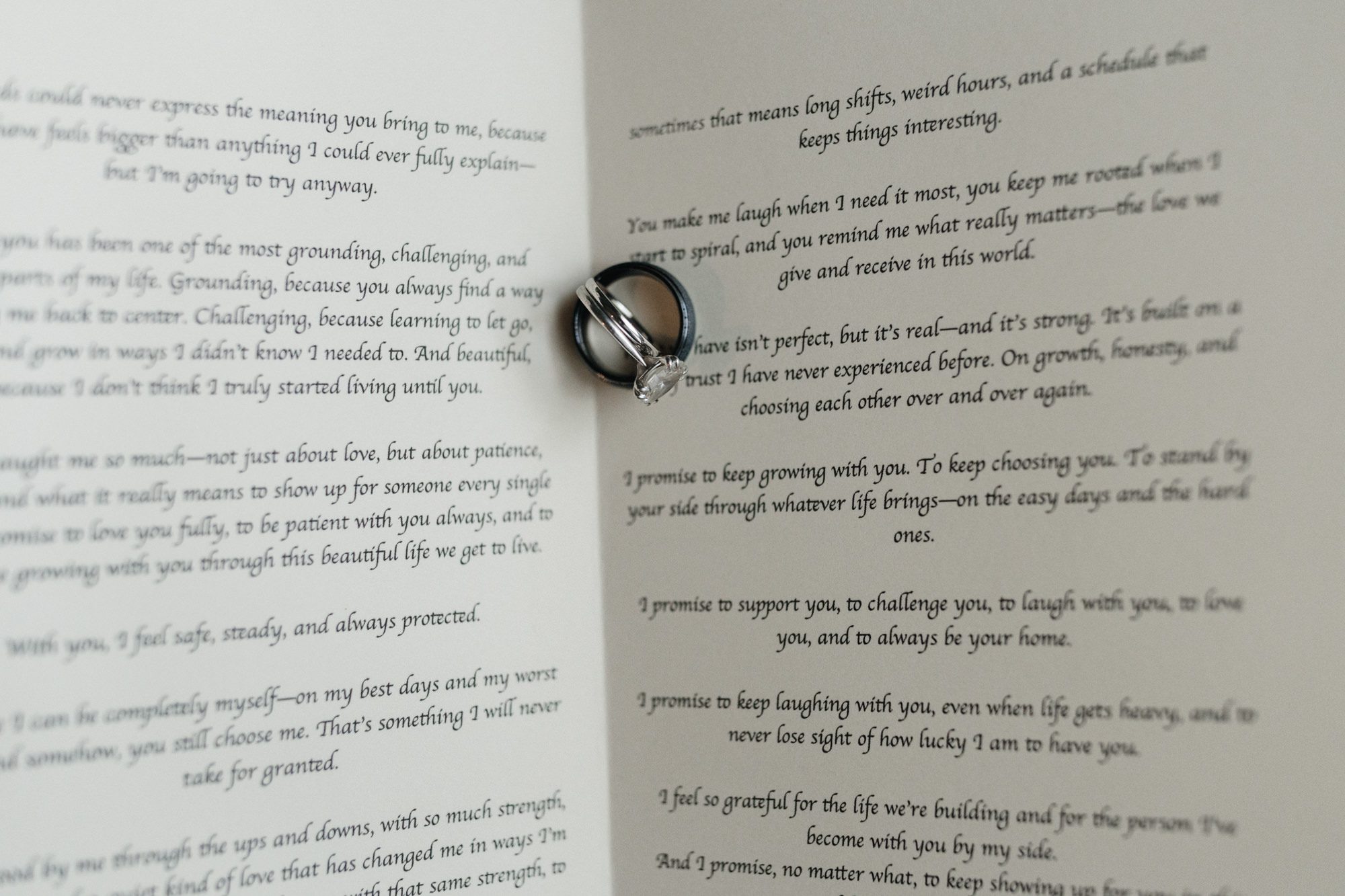 Rainy Cambria Pines Lodge Wedding