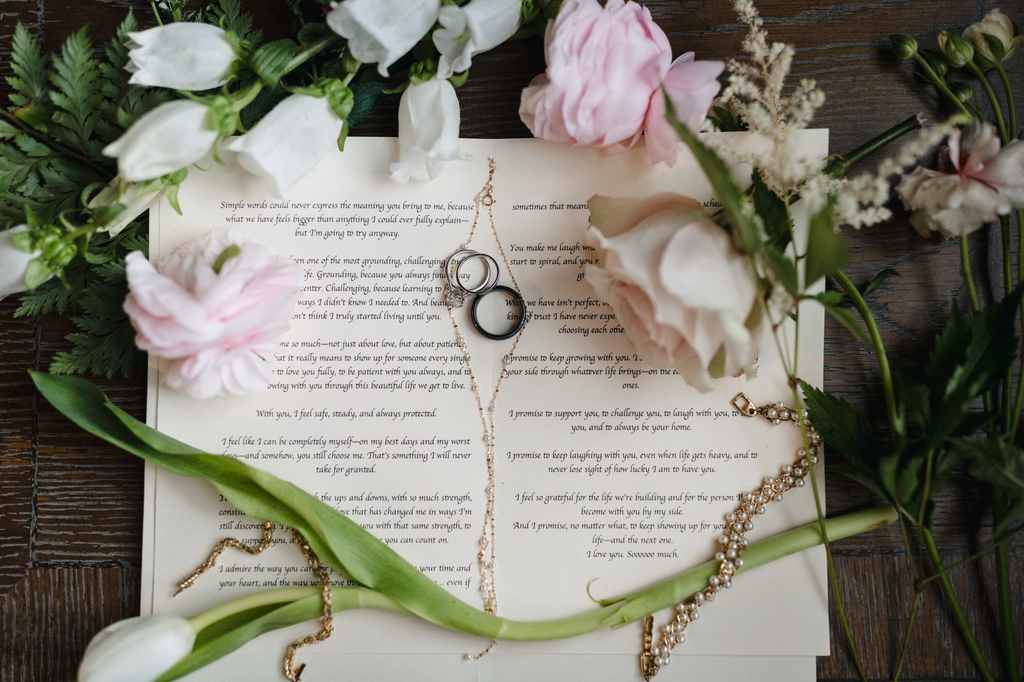 Rainy Cambria Pines Lodge Wedding