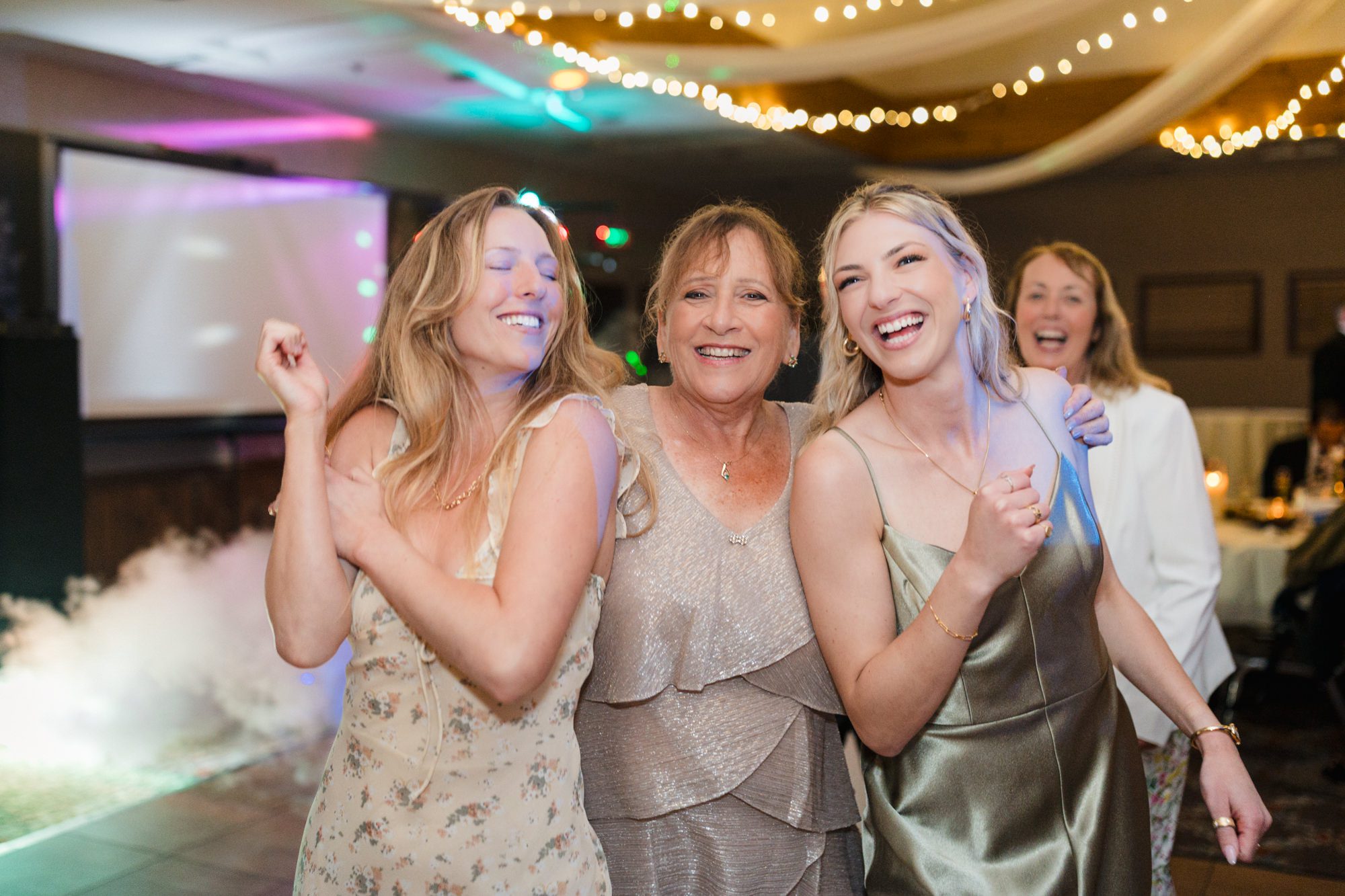 Rainy Cambria Pines Lodge Wedding