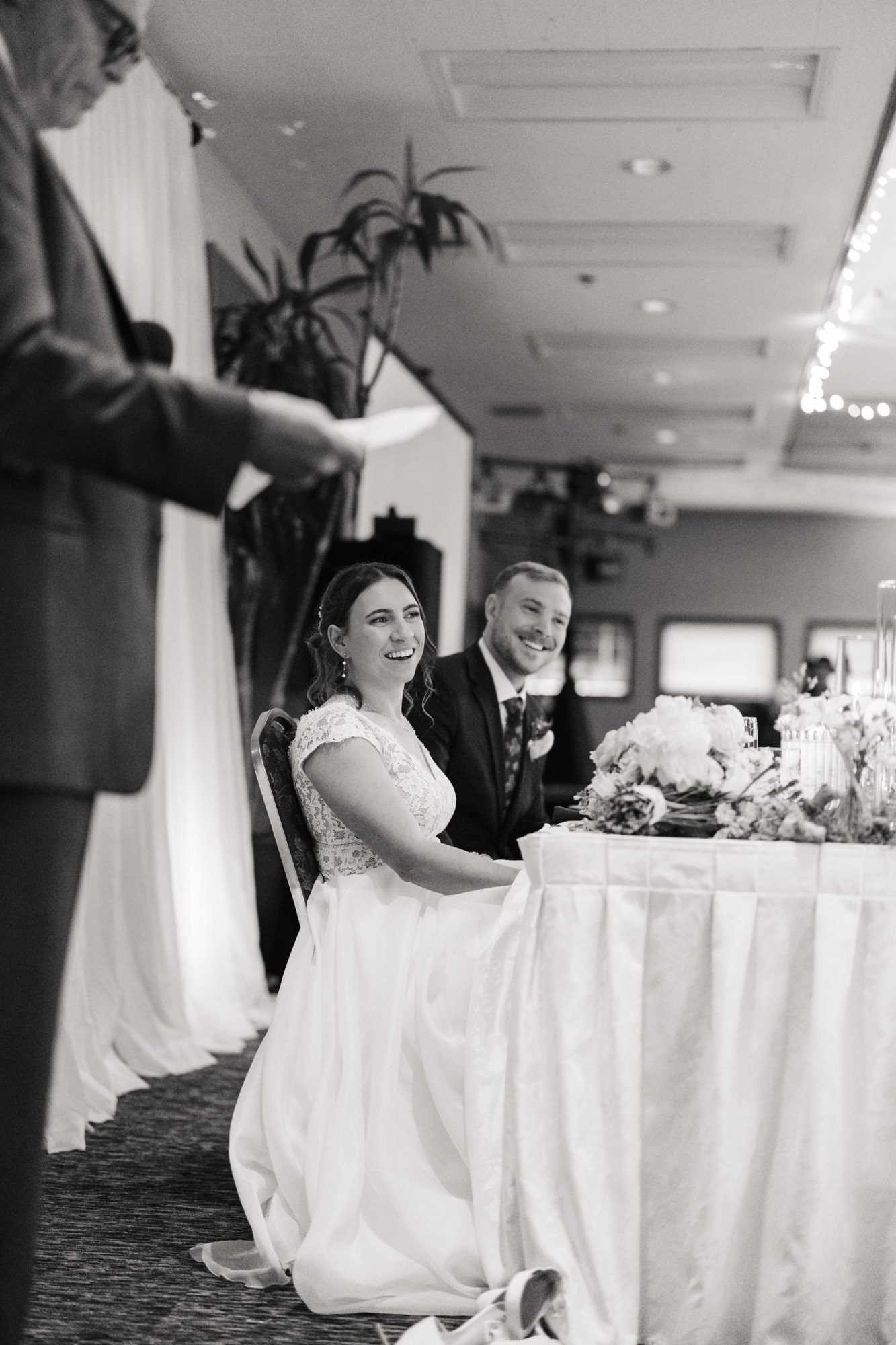 Rainy Cambria Pines Lodge Wedding